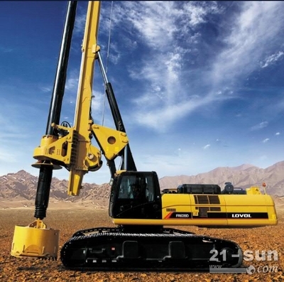 雷沃旋挖鉆機FR639D廠家直銷，優質工程機械設備供應商直供
